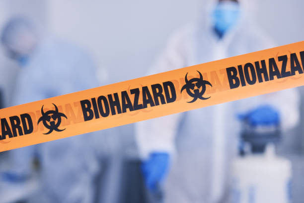 Professional Biohazard technician working in Matlock, IA